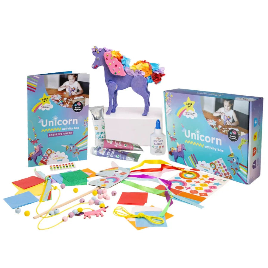 My Creative Box Unicorn Mini Creative Kit available at Bear & Moo