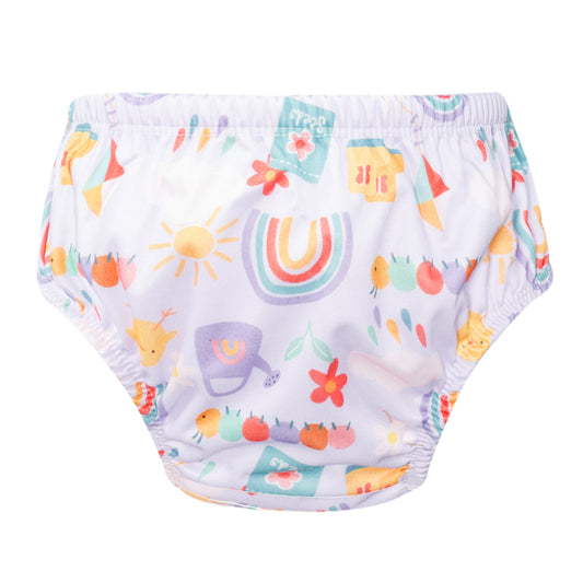 Bear & Moo Large Swim Nappy | Spring Garden