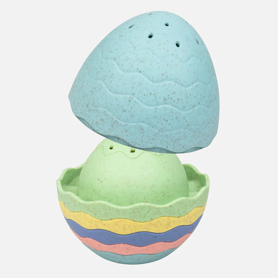 Tiger Tribe Stack & Pour Eco Bath Egg available at Bear & Moo