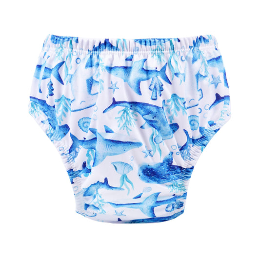 Super Sharks Large Swim Nappy