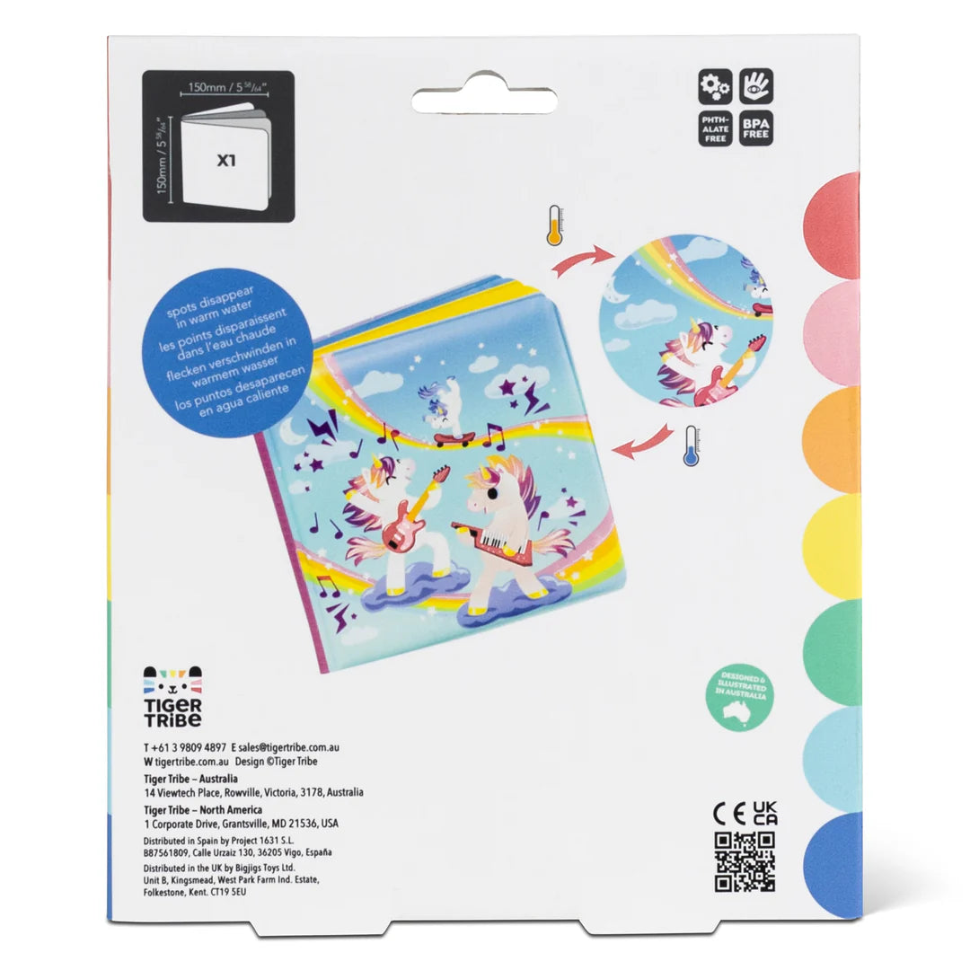 Tiger Tribe Bath Book | Magic Unicorns available at Bear & Moo