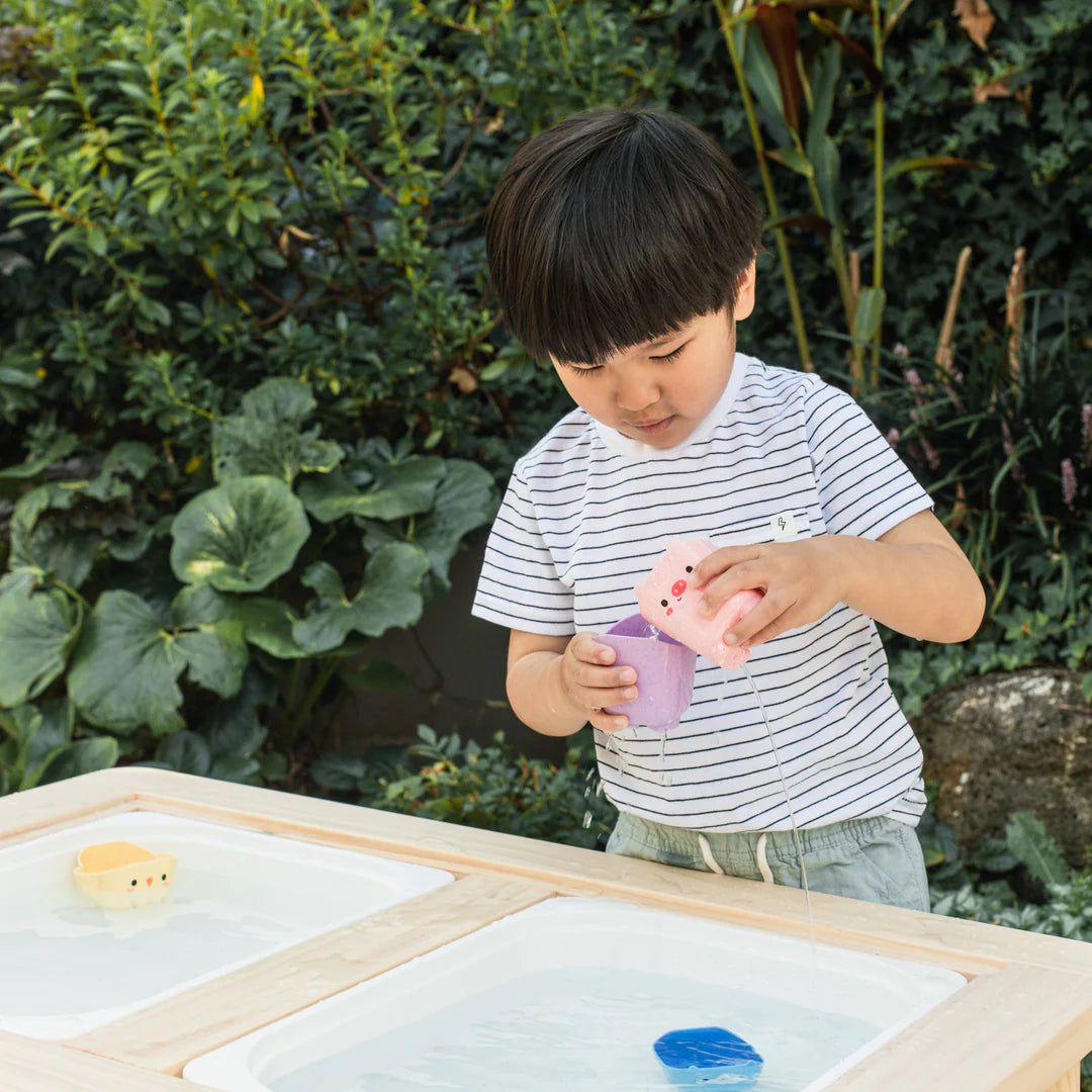 Tiger Tribe Pour & Play | Animal Cups available at Bear & Moo
