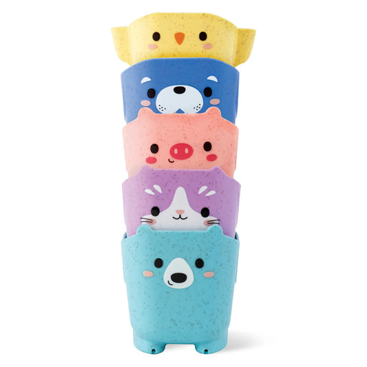 Tiger Tribe Pour & Play | Animal Cups available at Bear & Moo