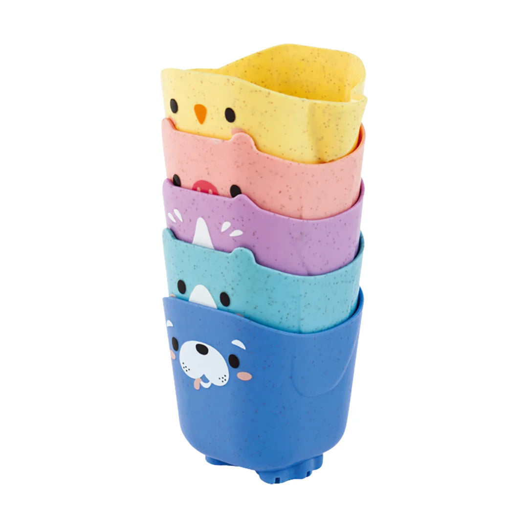 Tiger Tribe Pour & Play | Animal Cups available at Bear & Moo