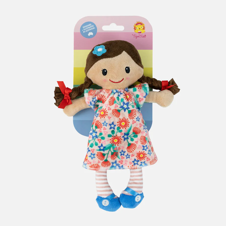 Tiger Tribe Mini Rag Doll | Matilda available at Bear & Moo