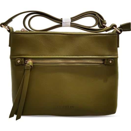 Moana Road The Thorndon Handbag | Olive available at Bear & Moo