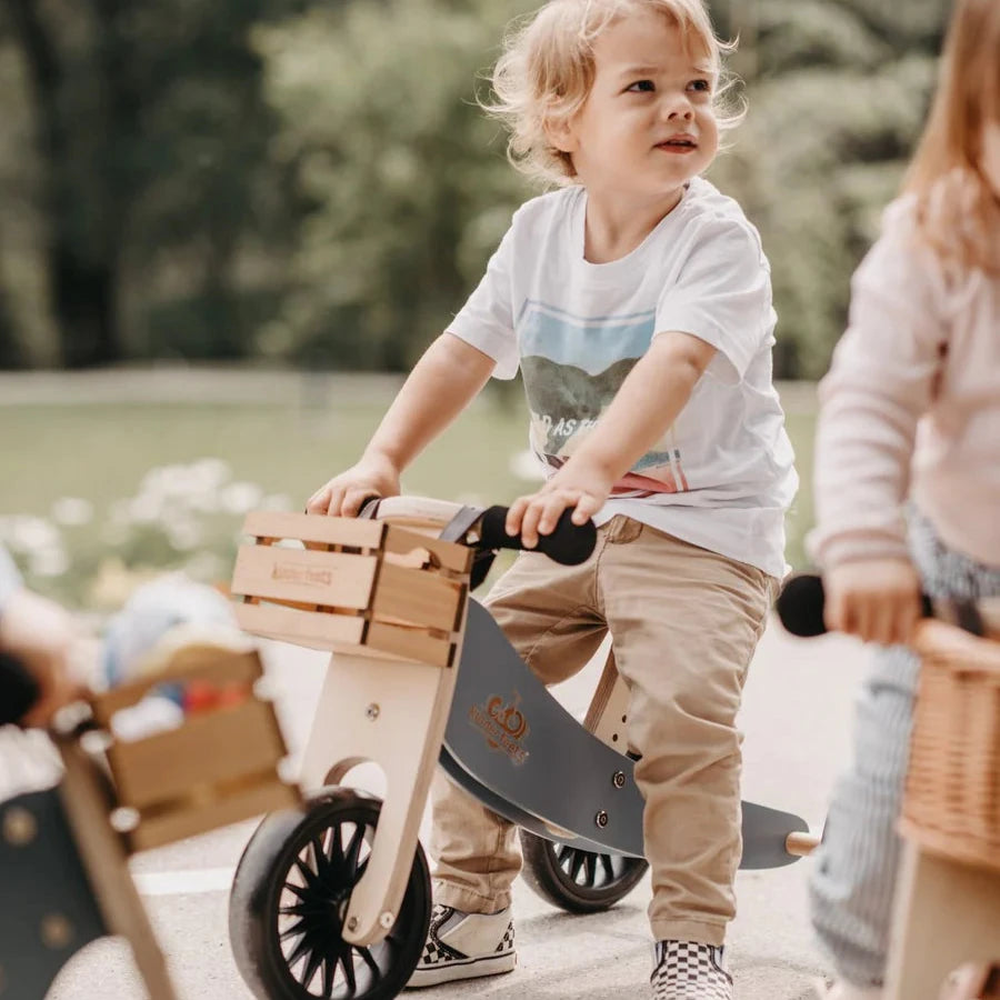 Kinderfeets Wooden Bike Crate available at Bear & Moo