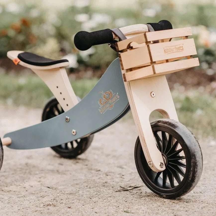 Kinderfeets Wooden Bike Crate available at Bear & Moo