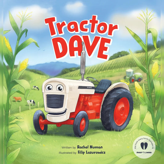 Tractor Dave by Rachel Numan & Filip Lazurowicz available at Bear & Moo