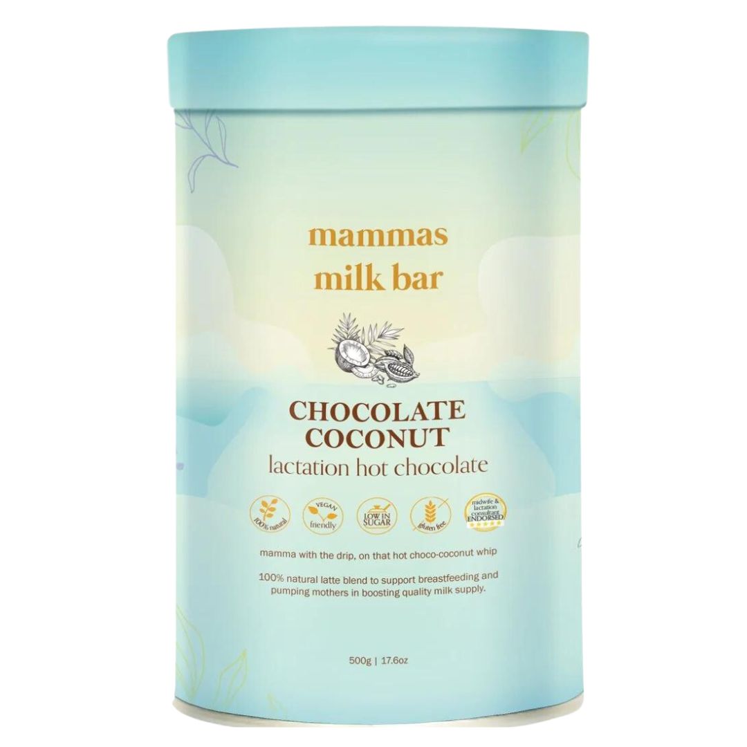 Mammas Milk Bar Lactation Hot Chocolate | Coconut Chocolate from Bear & Moo