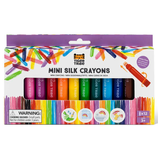 Tiger Tribe Mini Silk Crayons available at Bear & Moo