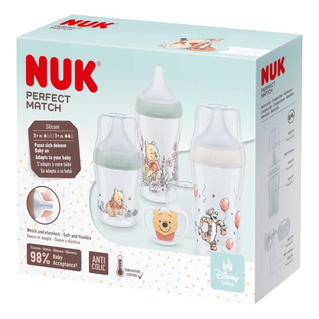 NUK Perfect Match Set | Winnie the Pooh available at Bear & Moo