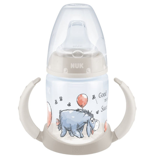 NUK First Choice Learner Bottle | 150ml | Winnie the Pooh | Bear & Moo