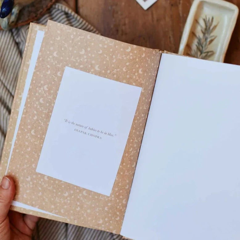 Write To Me Baby Tracker Journal available at Bear & Moo