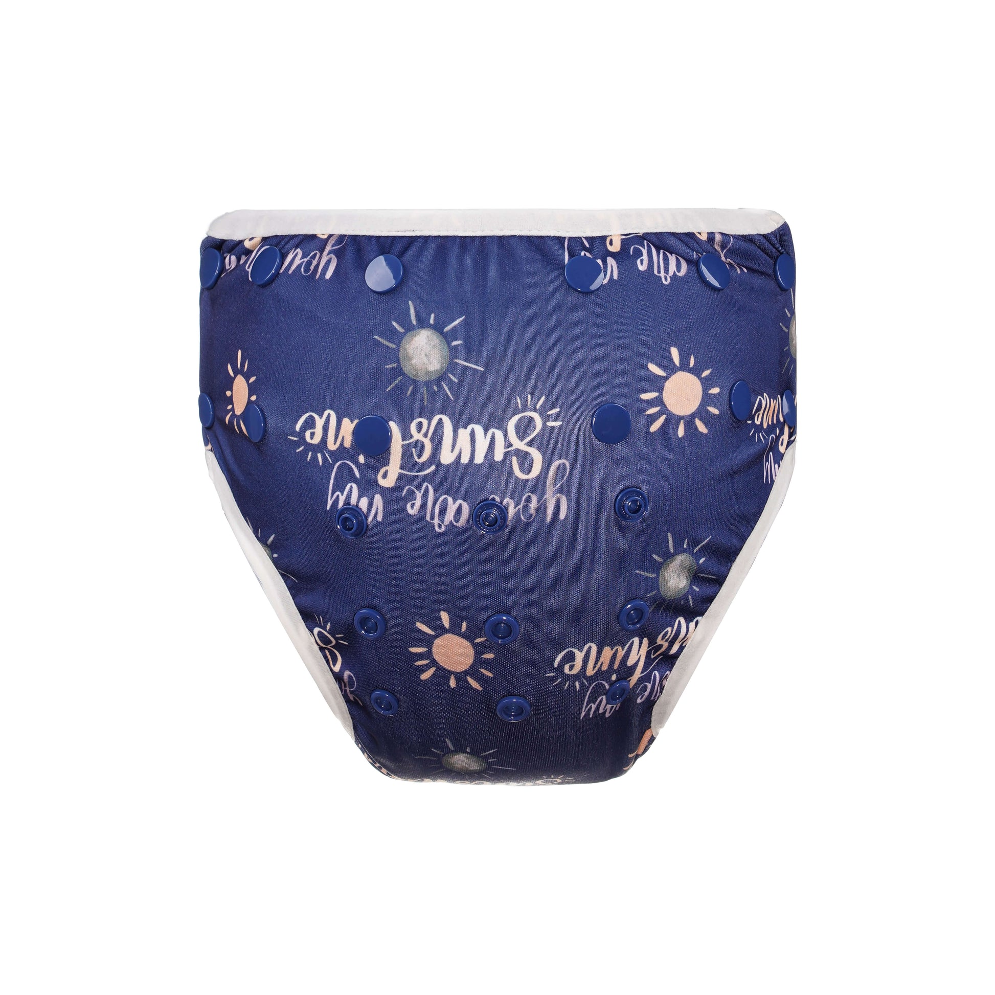 Bear & Moo Reusable Swim Nappy in You are my Sunshine