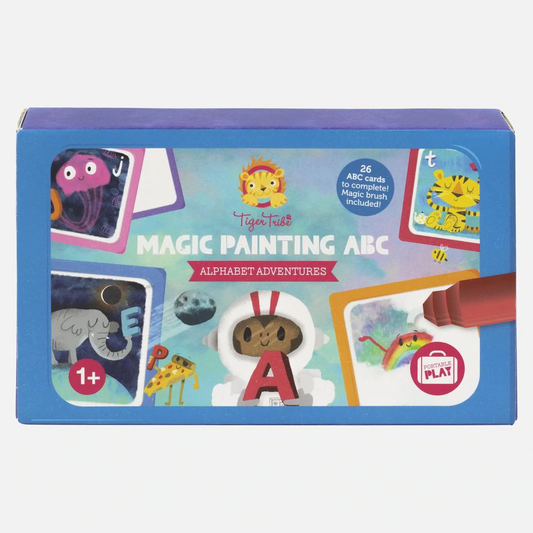 Tiger Tribe Magic Painting ABC | Alphabet Adventures available at Bear & Moo