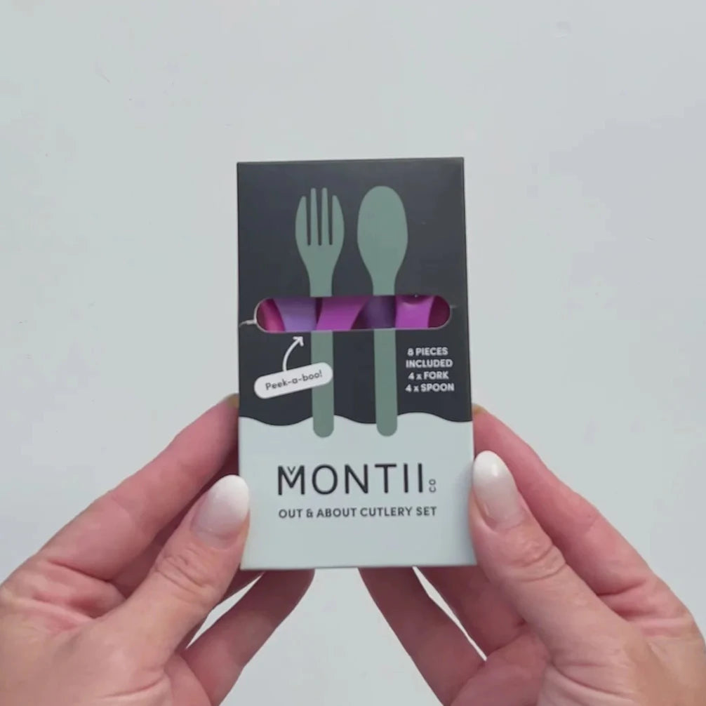 Montii Out & About Cutlery Set available at Bear & Moo