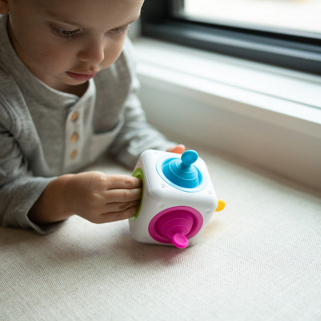Fat Brain Toy Co Tugl Cube available at Bear & Moo