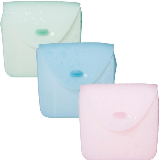 b.box Reusable Silicone Lunch Pockets available at Bear & Moo