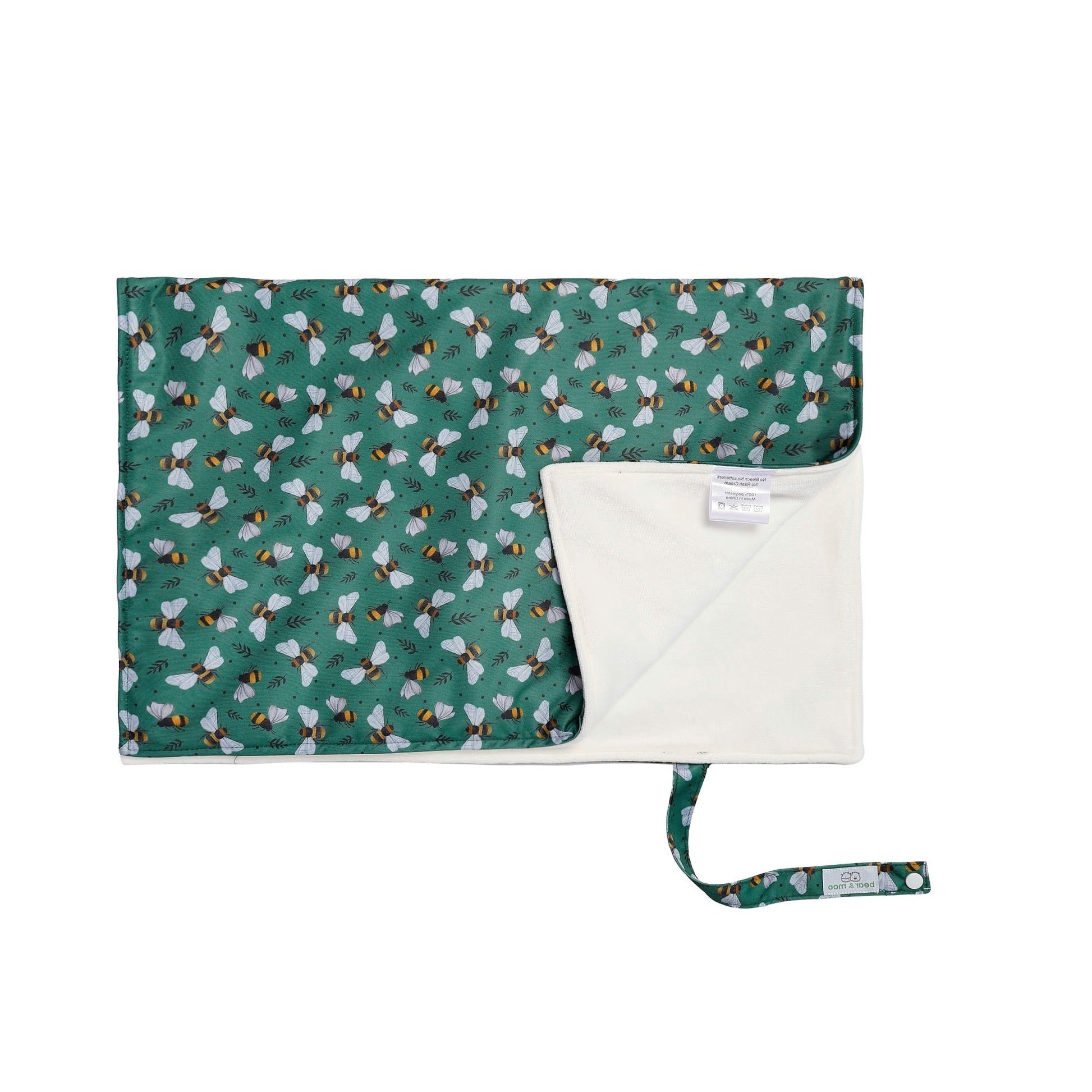 Bear & Moo Reusable Bamboo Velour lined Changing Mats