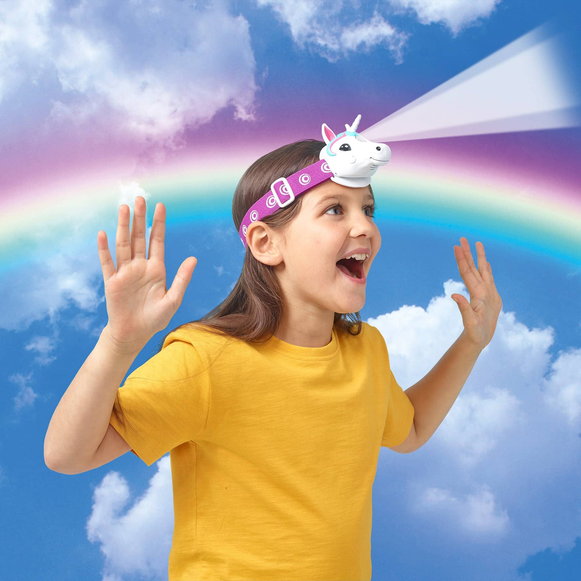 Brainstorm Toys Head Torch | Unicorn available at Bear & Moo