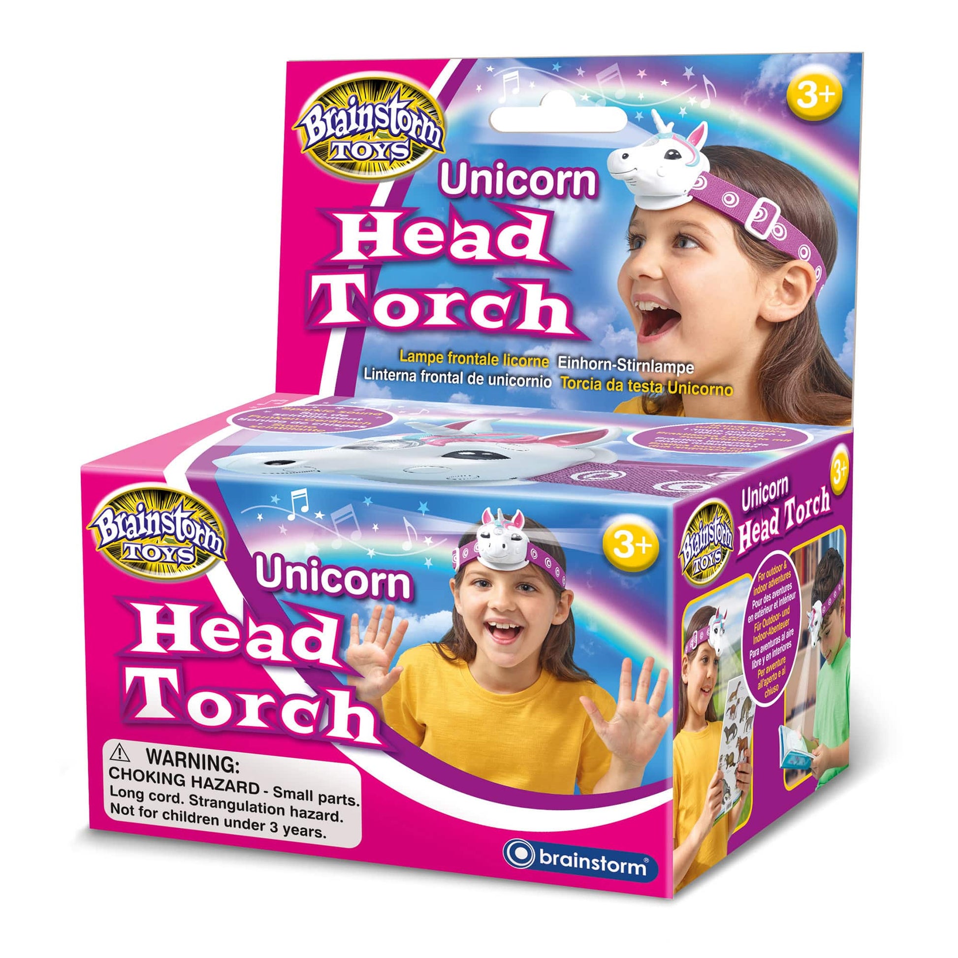 Brainstorm Toys Head Torch | Unicorn available at Bear & Moo