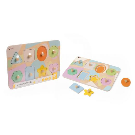 Classic World Geometry Puzzle available at Bear & Moo