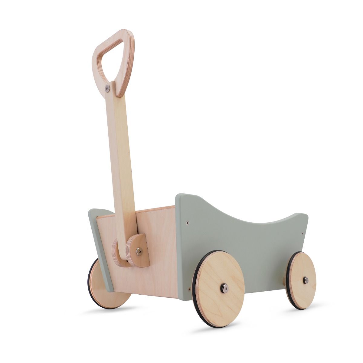 Kinderfeets Pull Wagon | Wooden Toy Wagon and Walker available at Bear & Moo