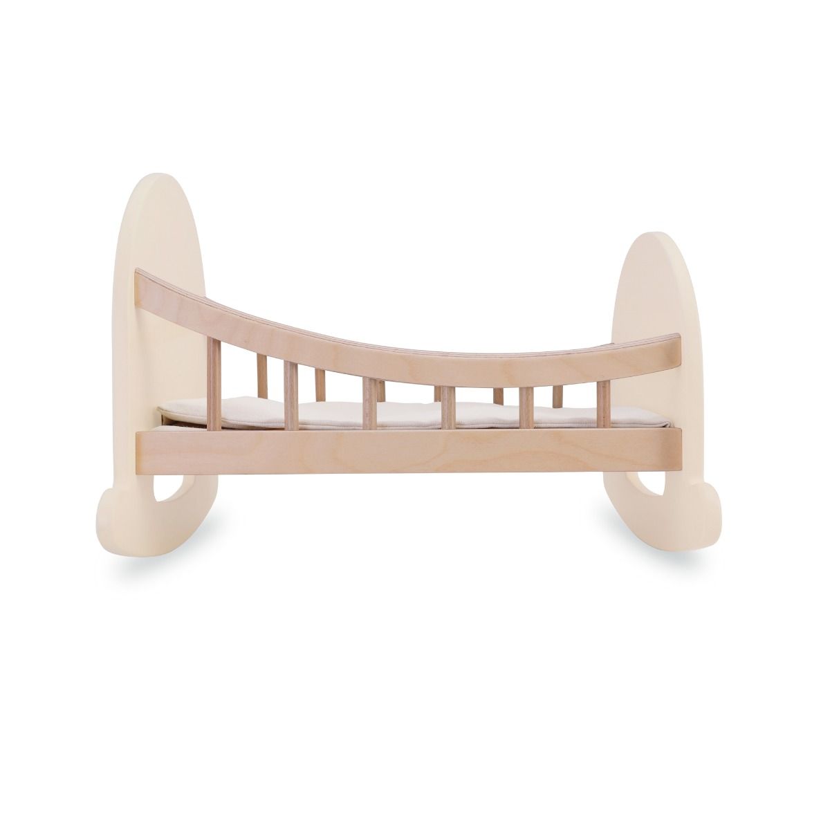 Kinderfeets Dolls Crib | Wooden Doll Crib available at Bear & Moo