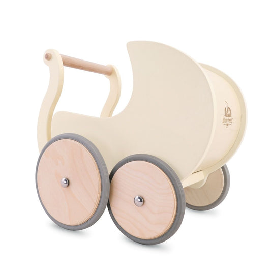 Kinderfeets Petit Pram | Wooden Toy Prams & Walkers available at Bear & Moo
