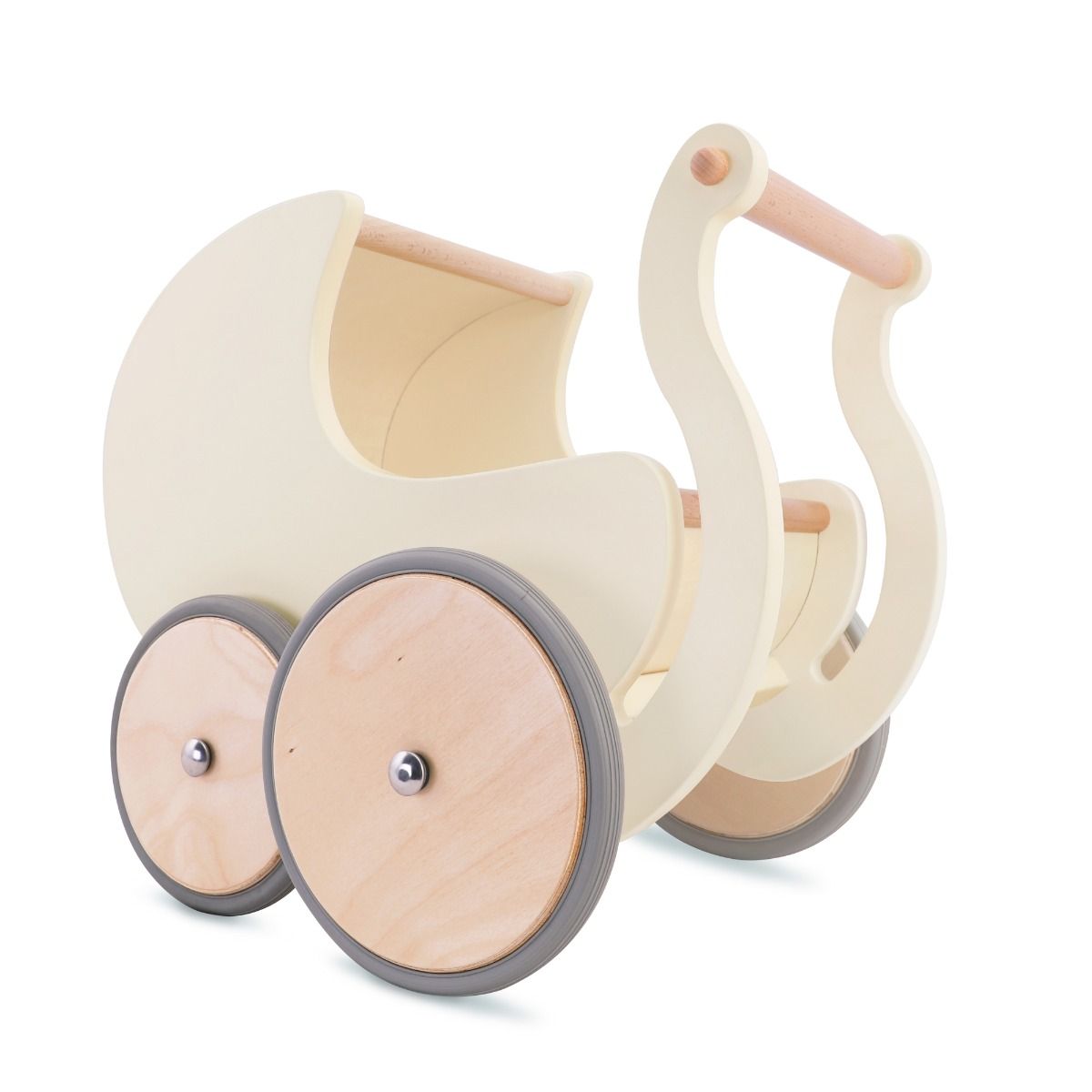 Kinderfeets Petit Pram | Wooden Toy Prams & Walkers available at Bear & Moo