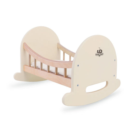 Kinderfeets Dolls Crib | Wooden Doll Crib available at Bear & Moo