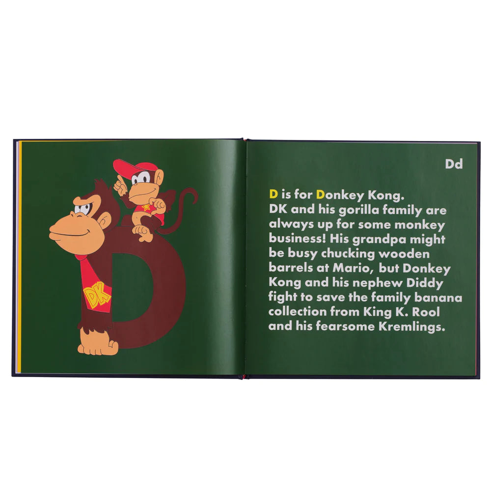 Video Game Legends Alphabet Book from Alphabet Legends | Bear & Moo