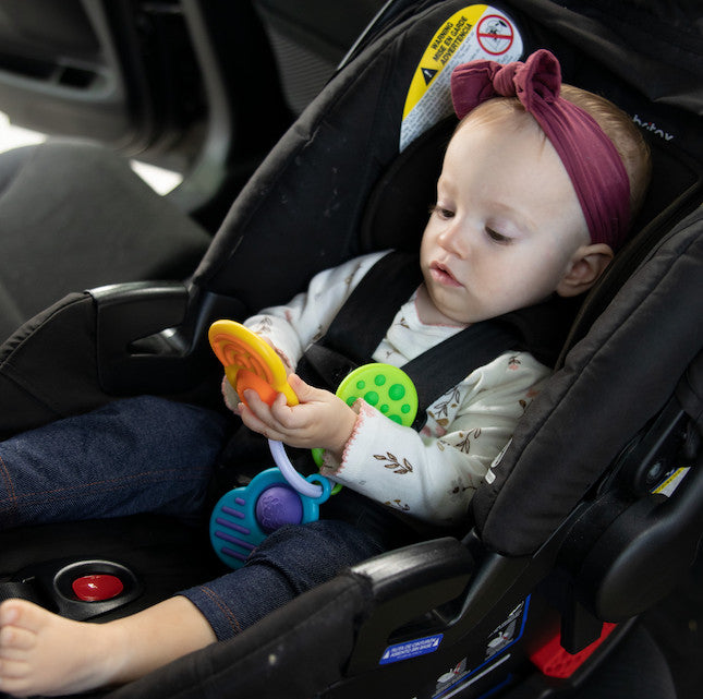 Fat Brain Toy Co Dimpl Clutch available at Bear & Moo | Teething Toy