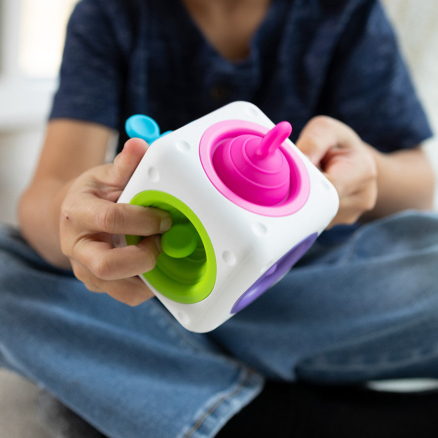 Fat Brain Toy Co Tugl Cube available at Bear & Moo