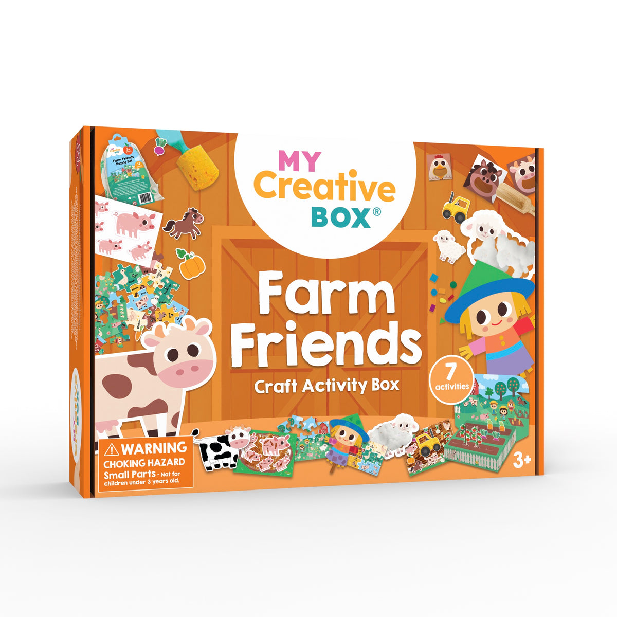 My Creative Box Farm Friends Craft and Activity Box, front of box