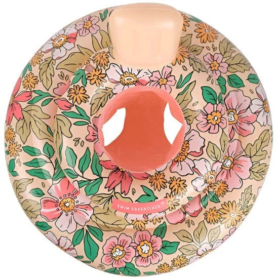 Swim Essentials Inflatable Baby Swimseat | Blossom floral design available at Bear & Moo