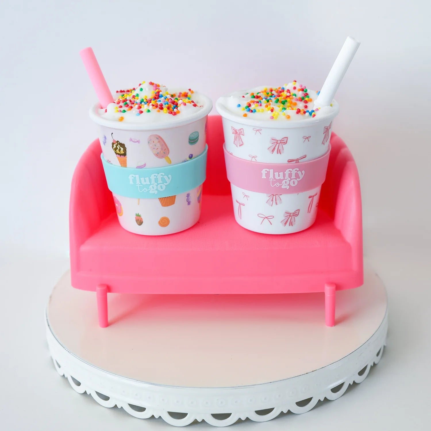 Fluffy To Go Cup | Reusable Mug available at Bear & Moo