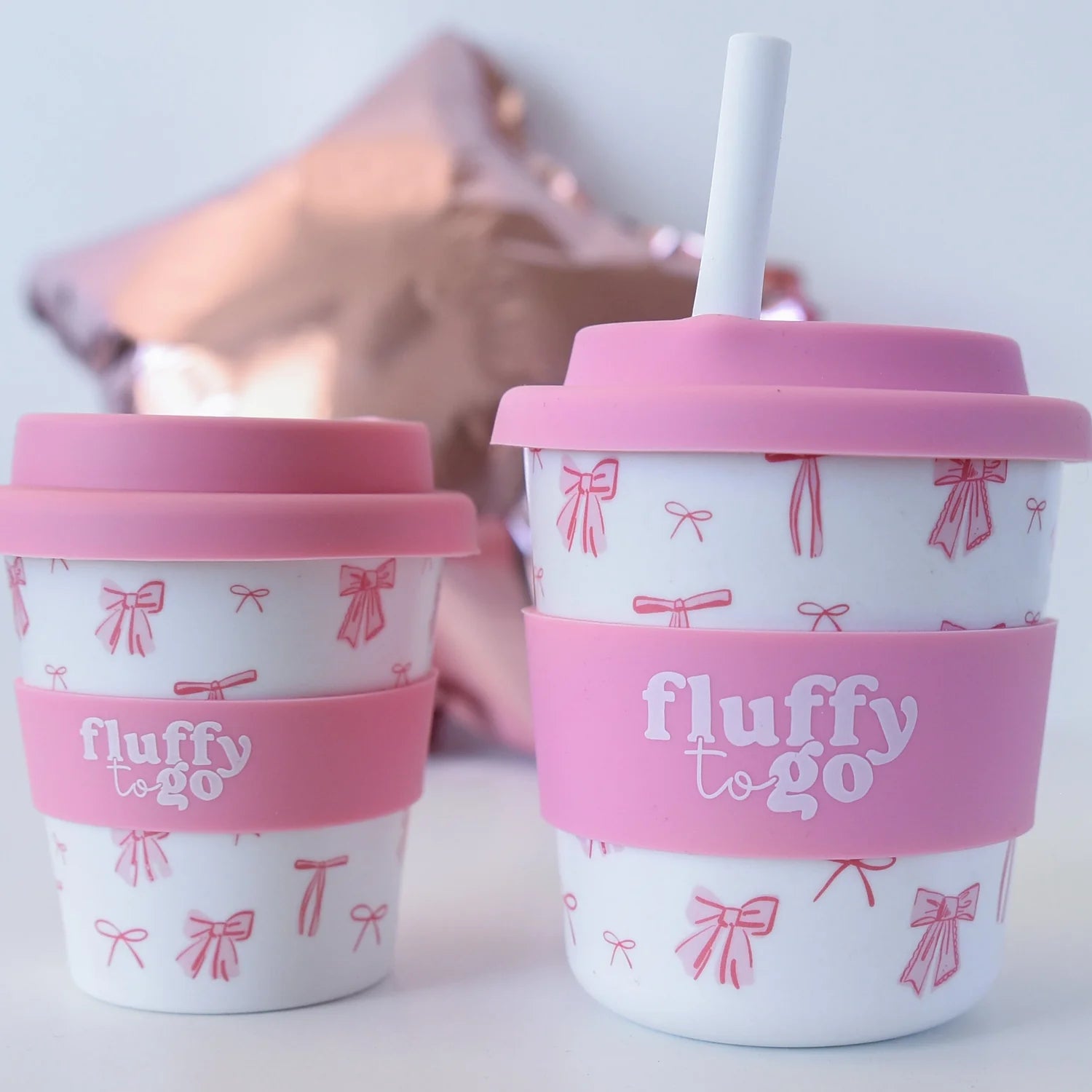 Fluffy To Go Cup | Reusable Mug available at Bear & Moo