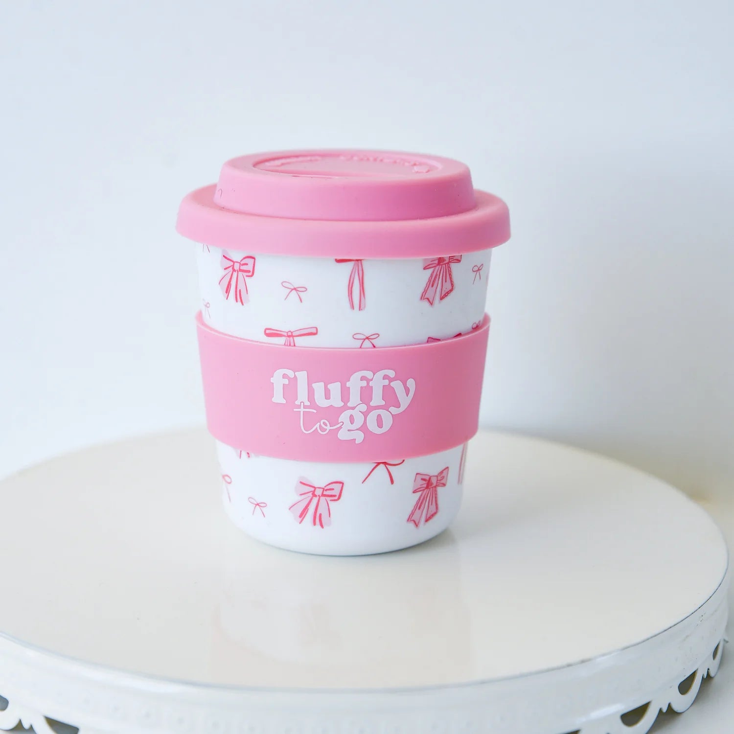 Fluffy to Go Hot Choccy Cups | Reusable Mug available at Bear & Moo