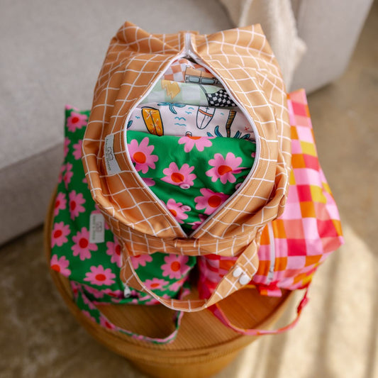 Nappy Pod | Gingernut Gingham
