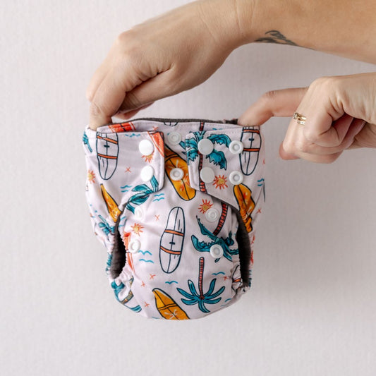 Hang Ten Newborn Nappy