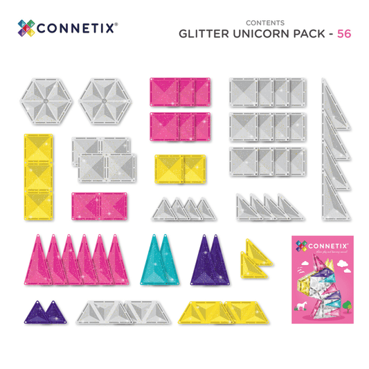 Glitter Unicorn Pack | 56 Piece
