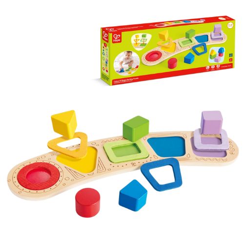 Hape Colour & Shape Sorting Puzzle available at Bear & Moo