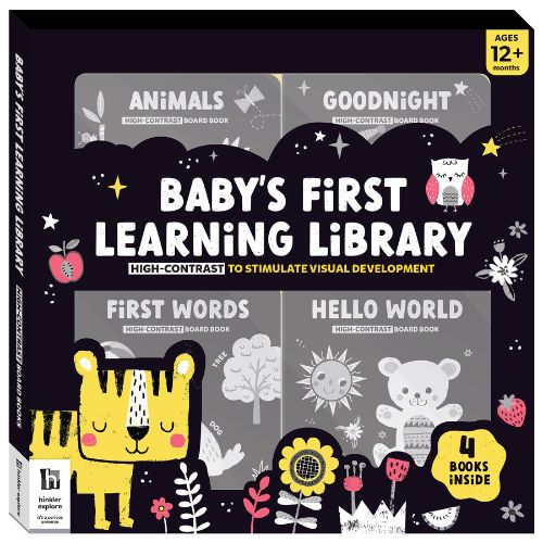Baby’s First High Contrast Books | Learning Library available at Bear & Moo
