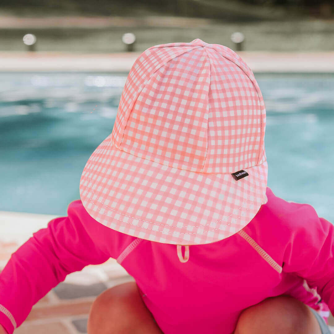 Bedhead Hats Kids Swim Legionnaire Hat Bear Moo