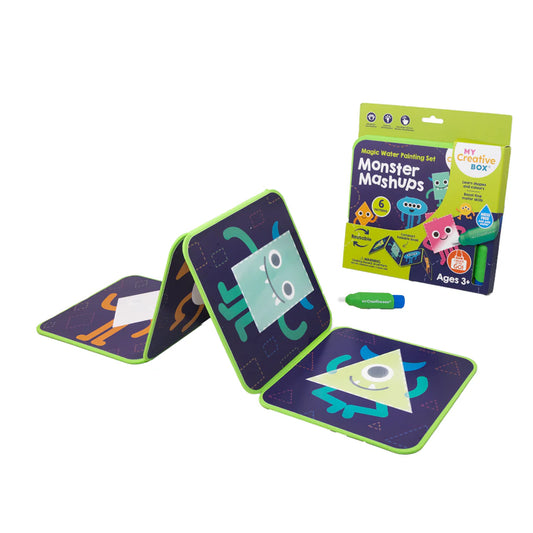 My Creative Box Magic Water Painting Set | Monster Mashups available at Bear & Moo