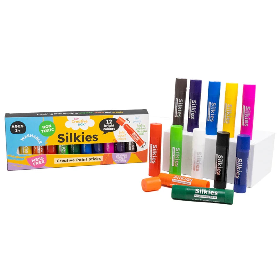 My Creative Box Silkies Paint Sticks available at Bear & Moo