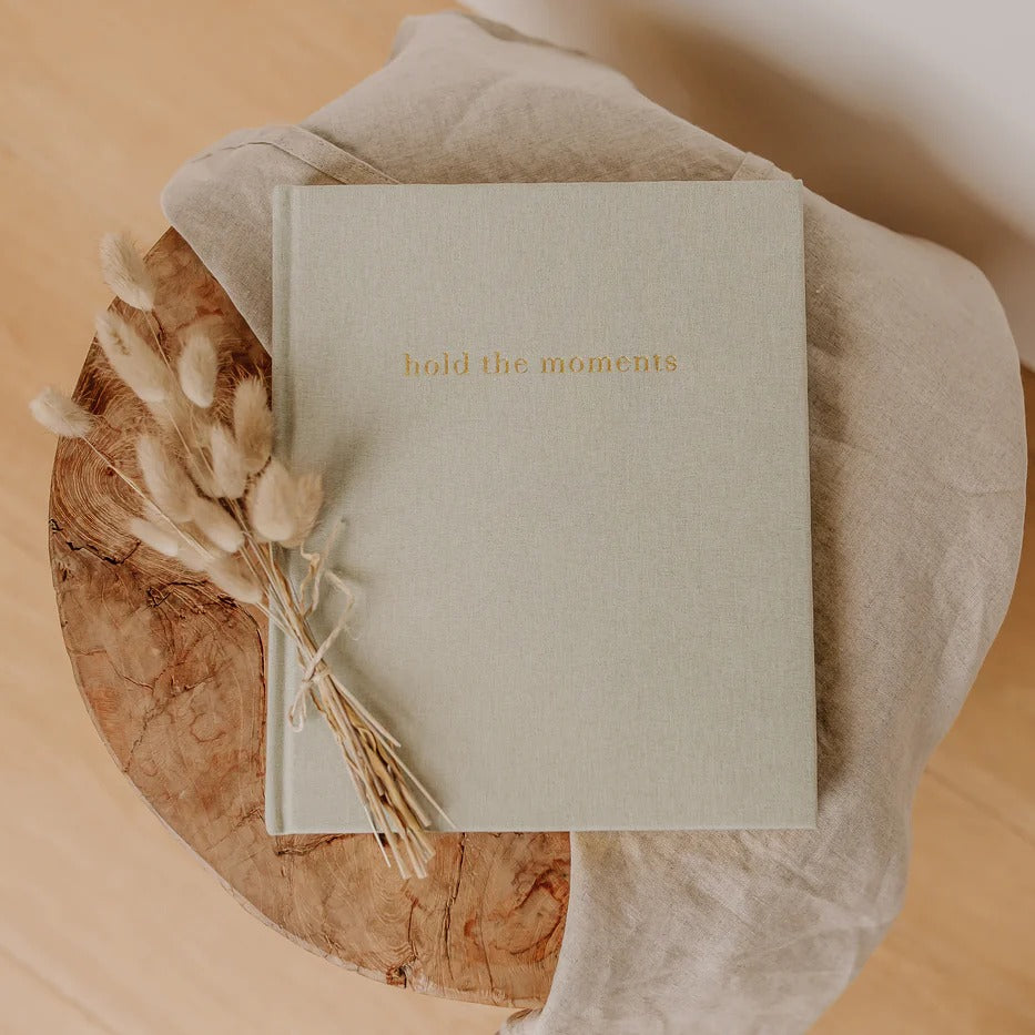 Olive & Page Hold the Moments Journal available at Bear & Moo