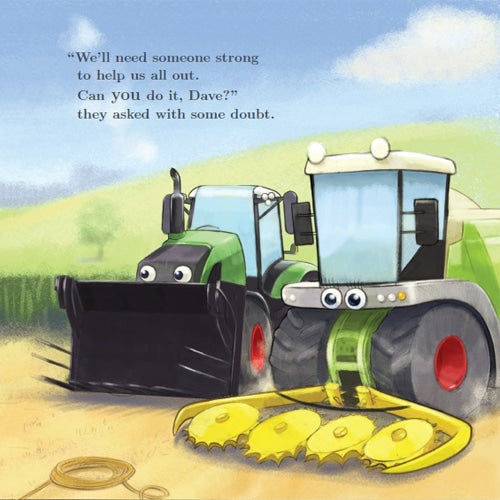 Tractor Dave by Rachel Numan & Filip Lazurowicz available at Bear & Moo